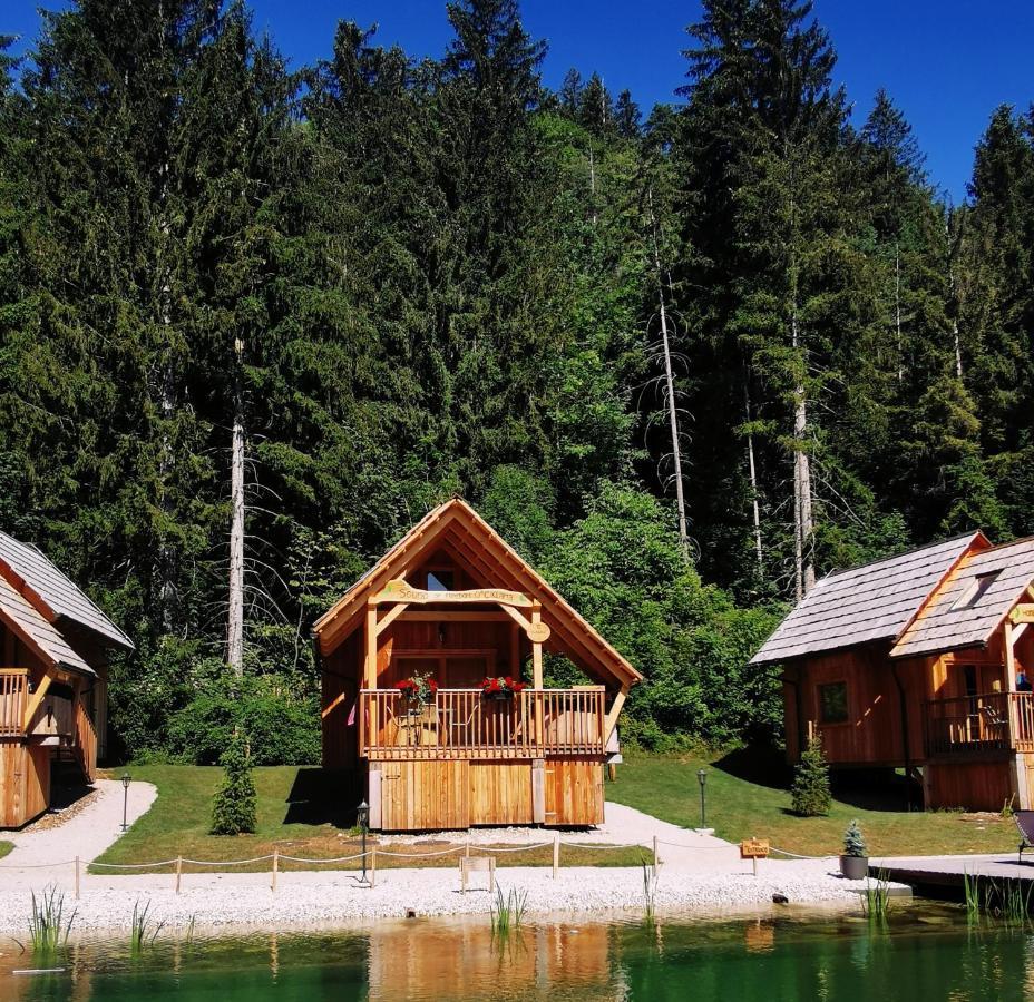 Ribno Luxury Glamping Hotel Bled Eksteriør billede