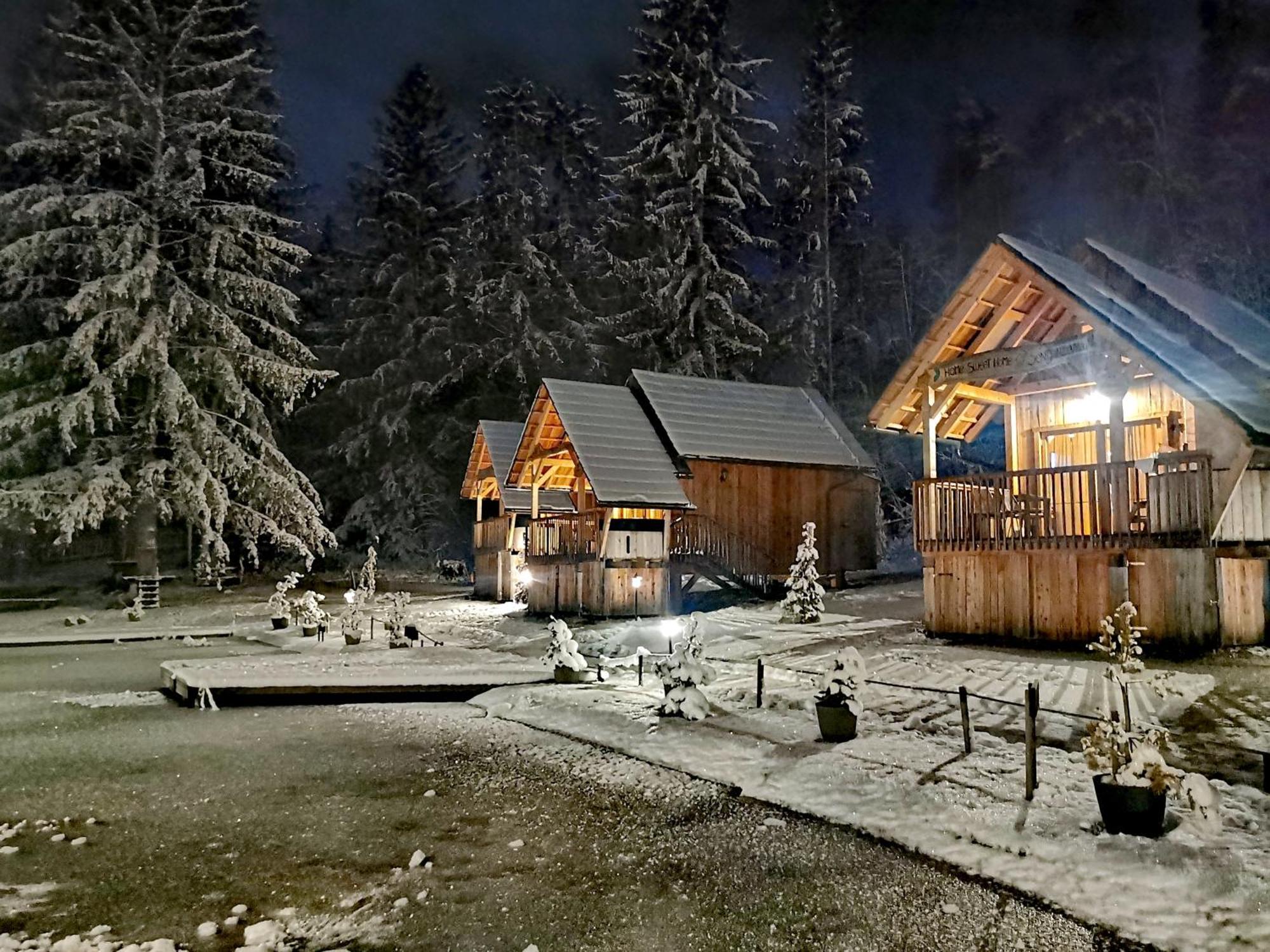 Ribno Luxury Glamping Hotel Bled Eksteriør billede